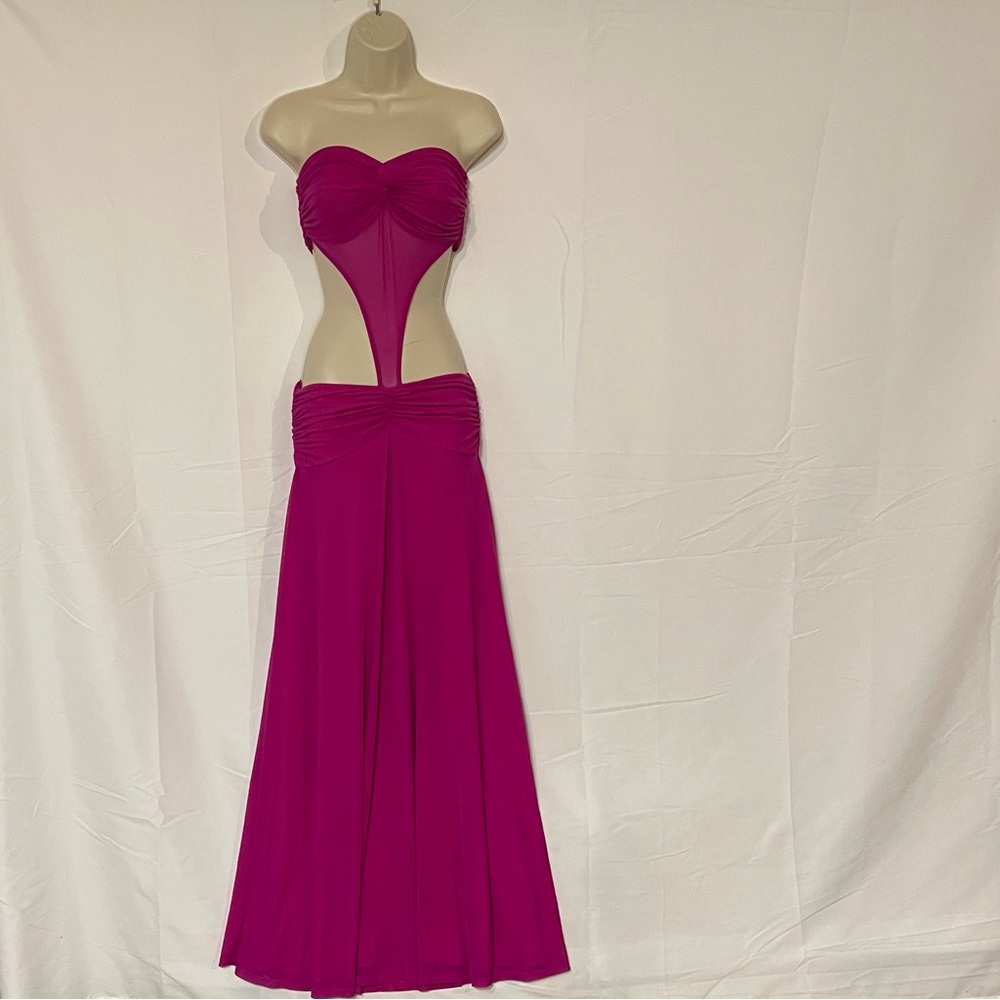 Peppermayo Fuchsia Maxi Dress - Picture 4 of 12